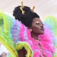Lupita Nyong'o Rocks Drag-Inspired Makeup and a Meaningful Afro-Pick Crown at the Met Gala