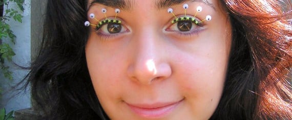 Eyelash Jewelry on Etsy