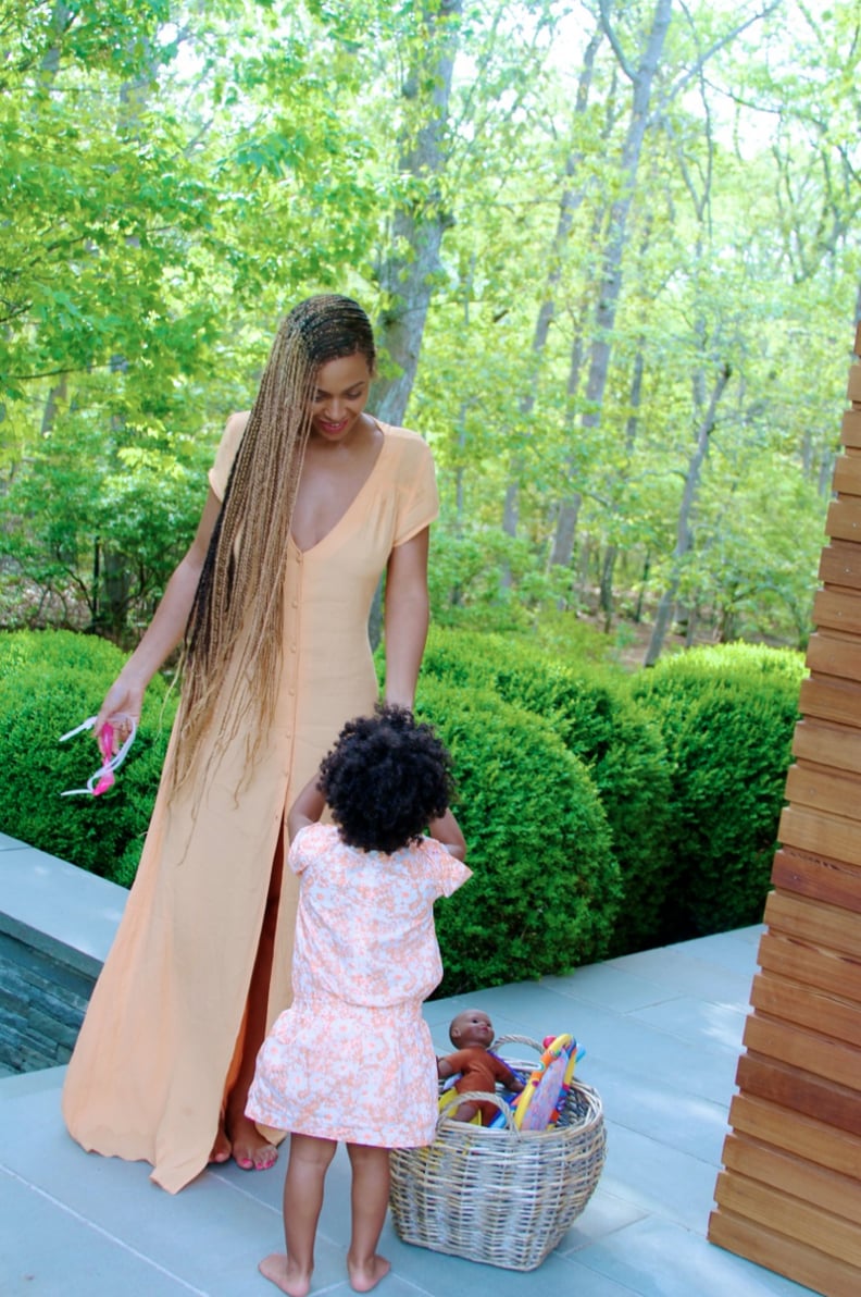 Beyoncé and Blue skipped Kim and Kanye's wedding and hung out in the Hamptons over Memorial Day weekend.