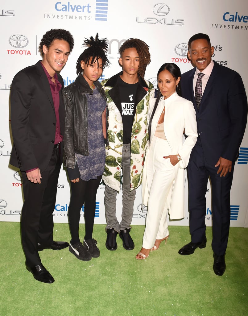 Will Smith and His Family at the EMA Awards 2016
