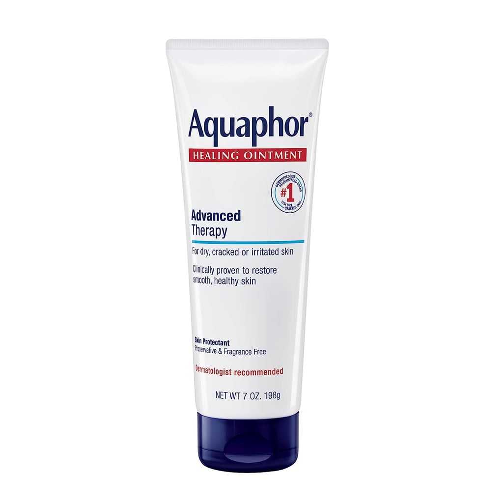 Aquaphor Healing Ointment Skin Protectant Advanced Therapy Moisturizer ($13, originally $14)
If you're constantly restocking on Aquaphor's Healing Ointment for all your dry skin woes, you can get it with your FSA and HSA funds. The healing ointment is not only a skin-slugging must have, but it's actually beneficial in healing cuts, burns, and even irritated skin. You can use this anywhere on your body for a myriad of reasons for smoother, softer skin. The squeeze tube packaging is travel-friendly, but you can also get the larger tub container for at-home use.

Pros: Multi-use, dermatologist recommended, deeply hydrating, approved for FSA/HSA use
Cons: Thick texture can feel greasy, not ideal under makeup
Type: Ointment
Finish: Dewy
Who it's best for: Those with dry, cracked, or sensitive skin, anyone into slugging
Extras: Fragrance-free, safe for kids

What Reviewers Say: "This is a good item to have in your first aid kit  at home. We use it for dry skin, and for minor scrapes."