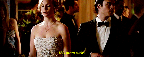 When you gave up and asked that really boring/nice guy to go to prom with you.