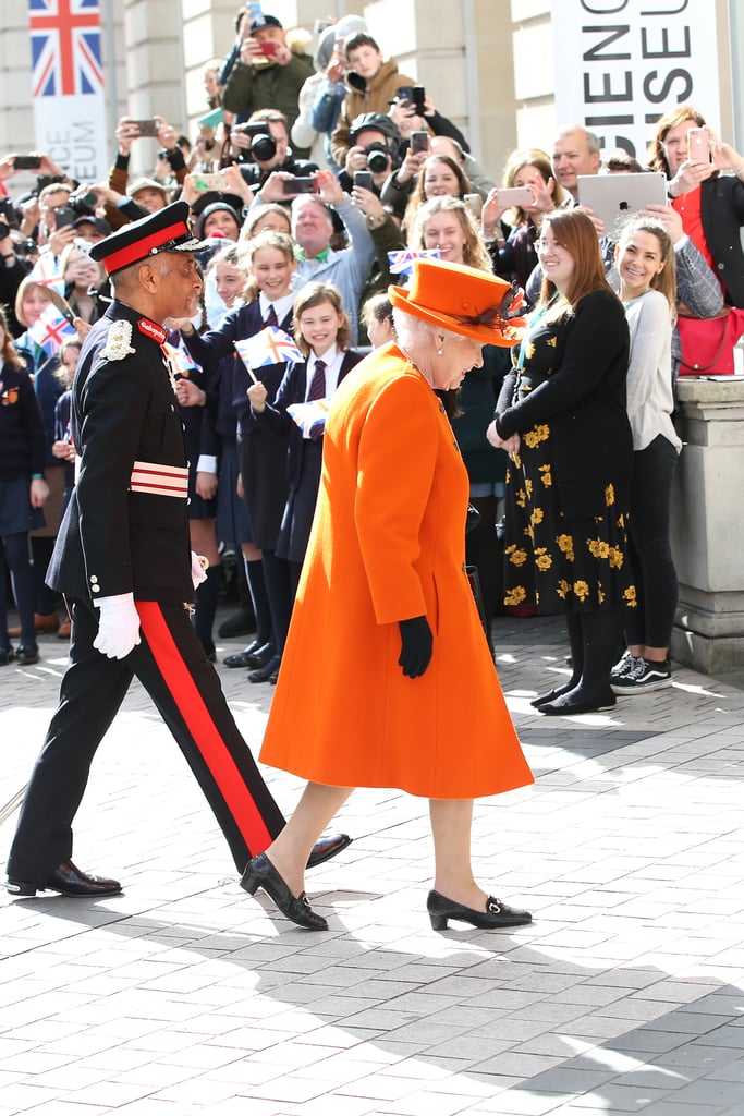 Queen Elizabeth II's First Instagram Post at Science Museum