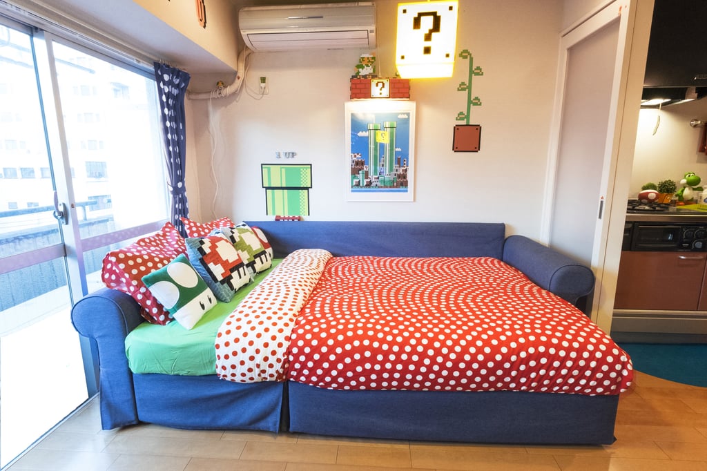 Super Mario Bros Airbnb in Tokyo