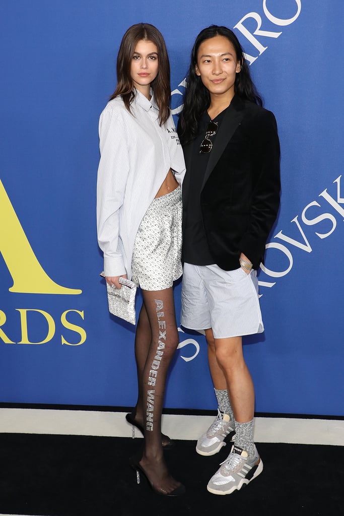 Kaia Gerber Wearing Alexander Wang at the CFDA Awards 2018