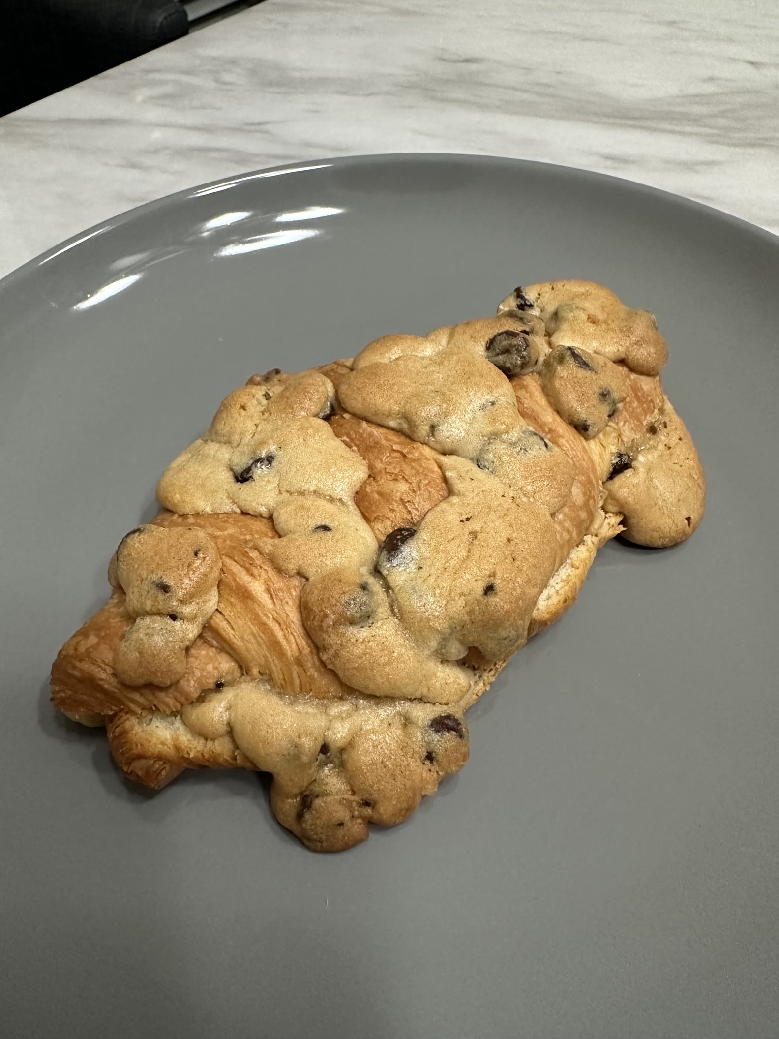 I Tried the Viral Cookie Dough Croissant Recipe From TikTok PS Food