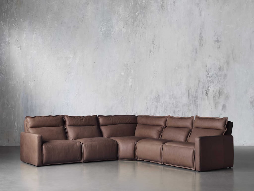 Best Leather Sectional With Recliners From Arhaus