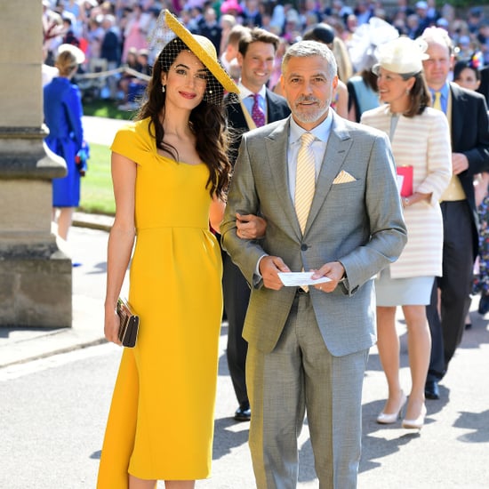 Amal Clooney Dress at Royal Wedding 2018