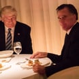That Viral Image of Donald Trump and Mitt Romney at Dinner Is So Much More Than Just a Photo