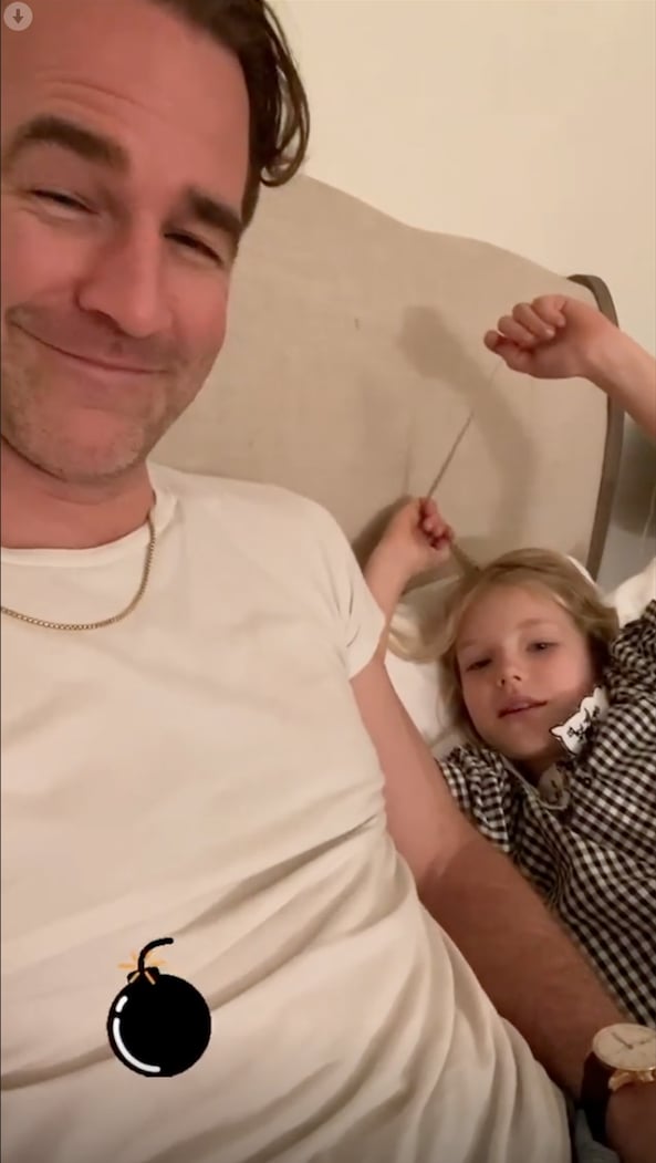 James Van Der Beek's Reaction to Olivia's Adorable Dawson's Creek Question