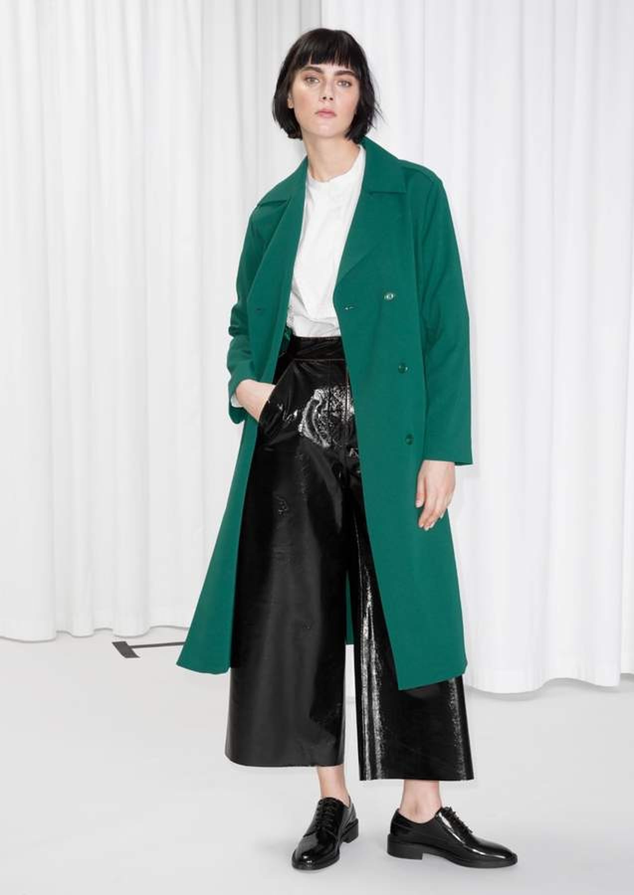 Kate Middleton Green Jenny Packham Coat | POPSUGAR Fashion