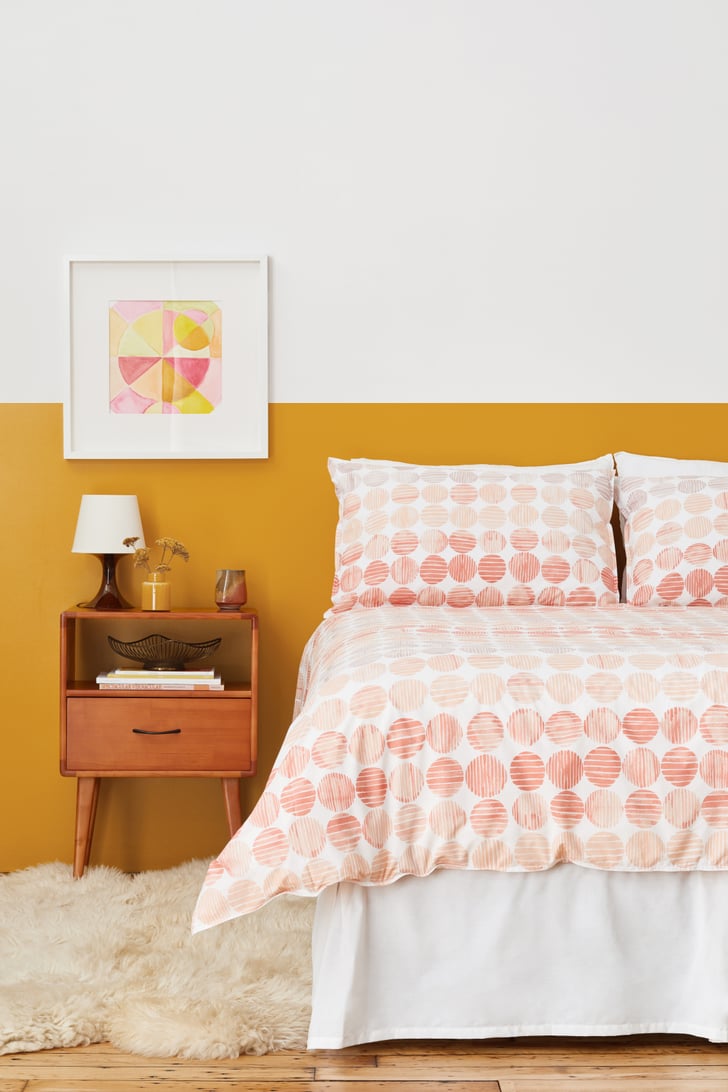 How To Paint A Colorblocked Accent Wall Popsugar Home