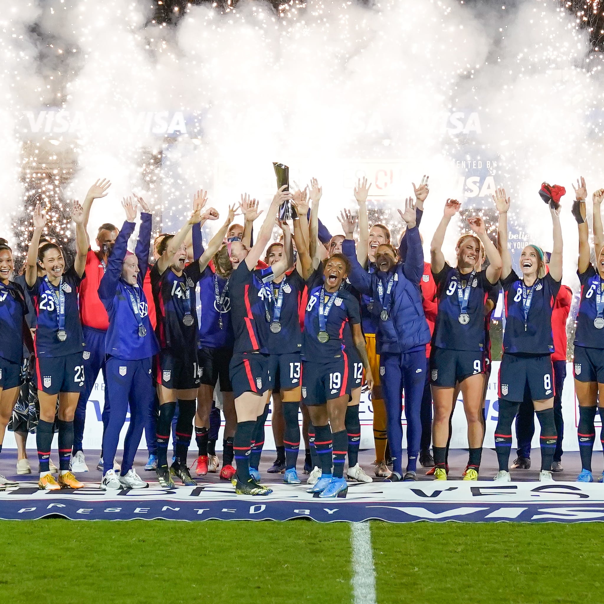 Watch Uswnt Vs Argentina 21 Shebelieves Cup Highlights Popsugar Fitness Watch Uswnt Vs Argentina 21 Shebelieves Cup Highlights Popsugar Fitness