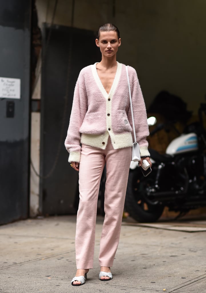 Co-ordinate Your Trousers with an Oversized Cardigan