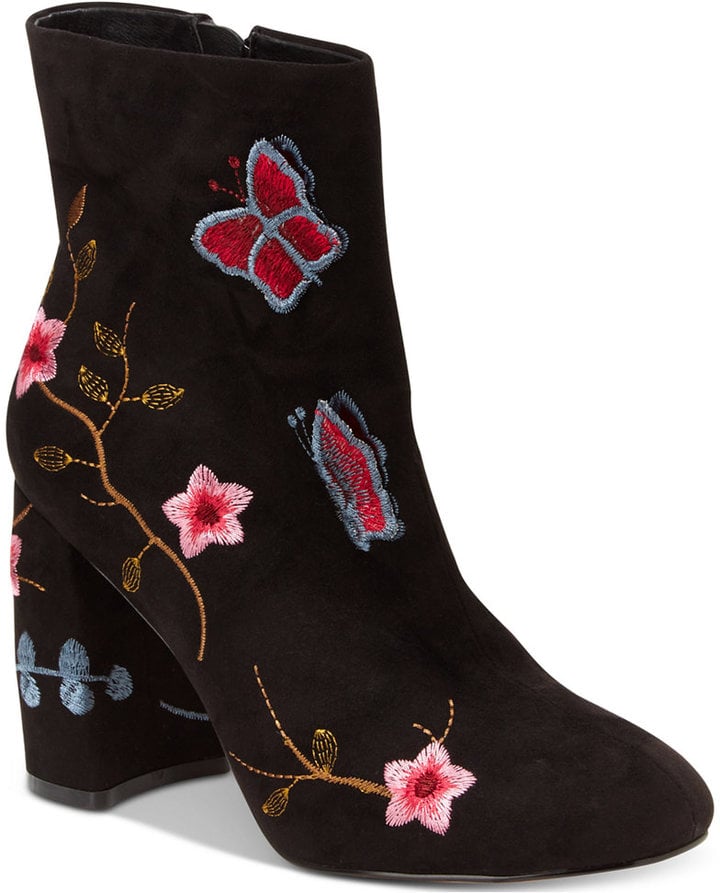 Nanette Lepore Embroidered Booties