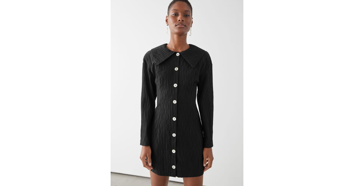 mini button up dress