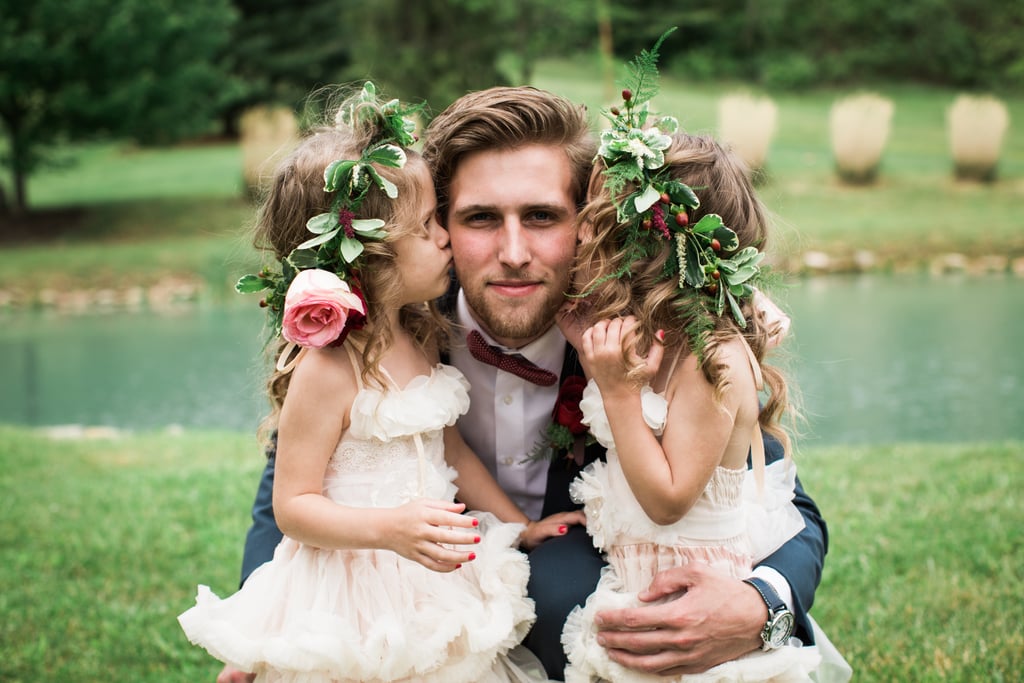 Woodsy Pink Bohemian Wedding