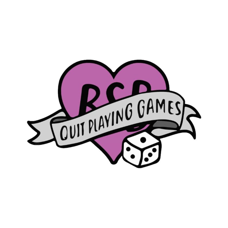 Quit Playing Games Pin