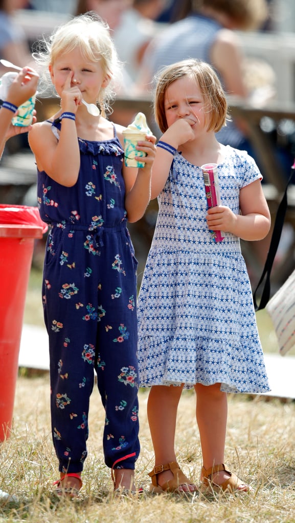 Isla Phillips and Mia Tindall