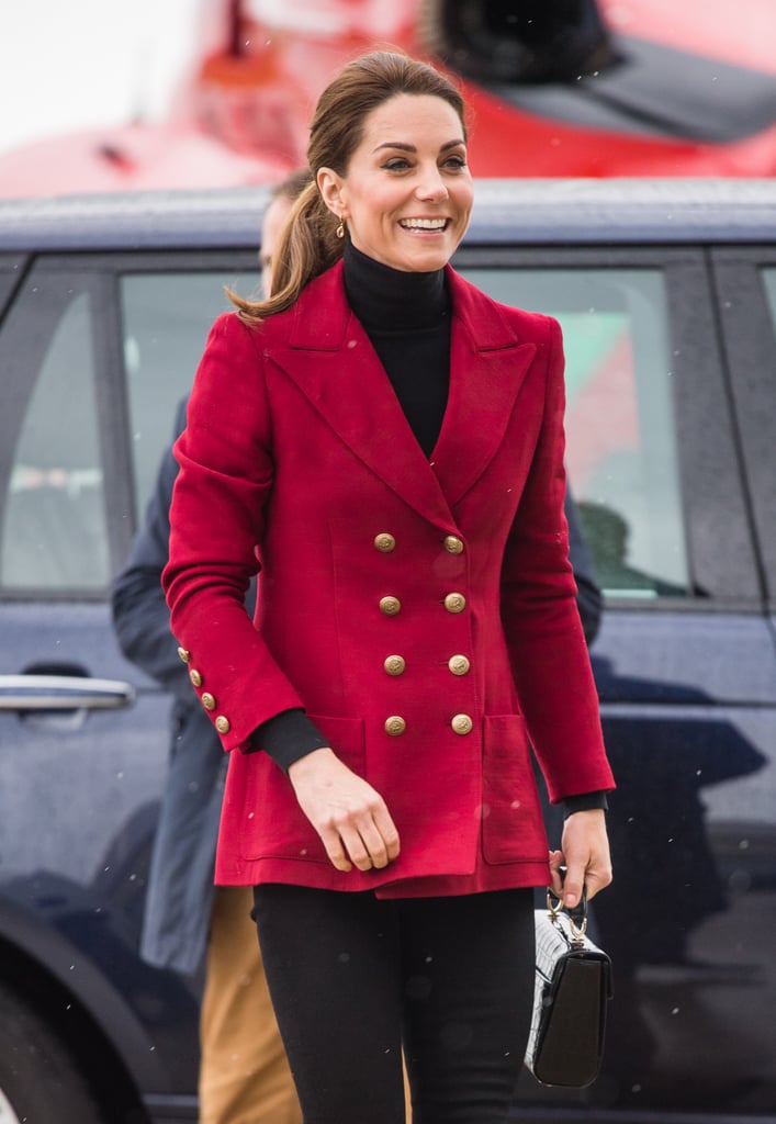 Kate Middleton Red Jacket May 2019