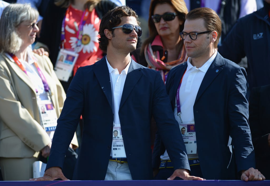 The prince wore shades during a visit to London for the Olympics in 2012.