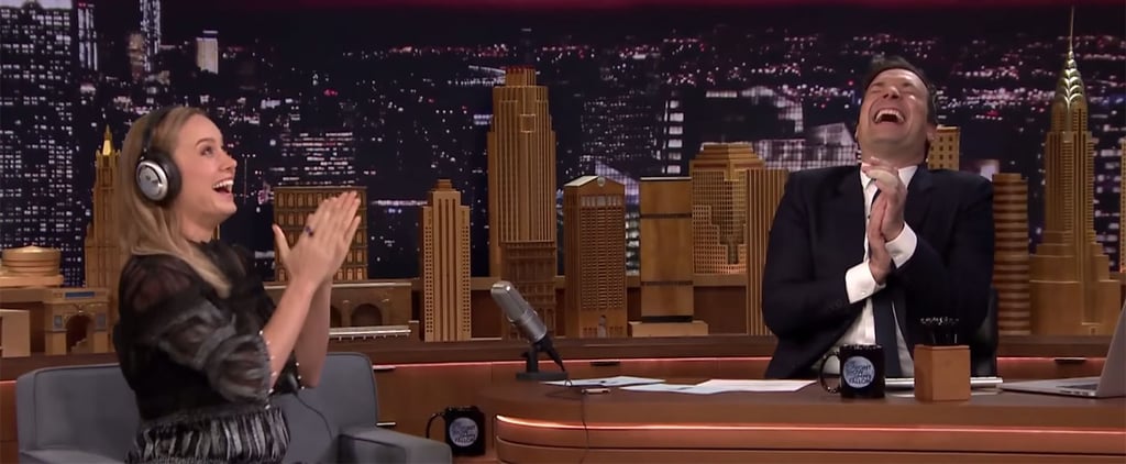 Brie Larson Whisper Challenge Game With Jimmy Fallon