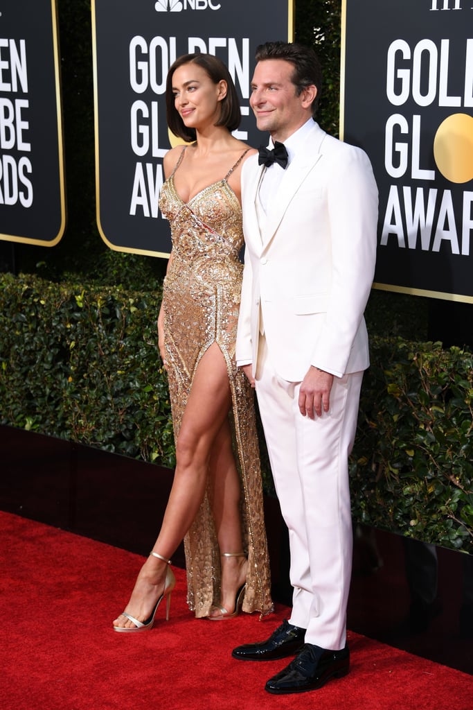 Bradley Cooper and Irina Shayk at the 2019 Golden Globes
