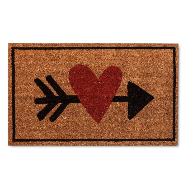 Heart With Arrow Door Mat