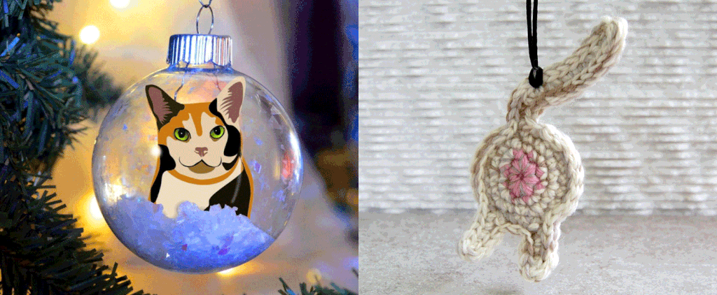 15 Cute and Affordable Cat Christmas Tree Ornaments