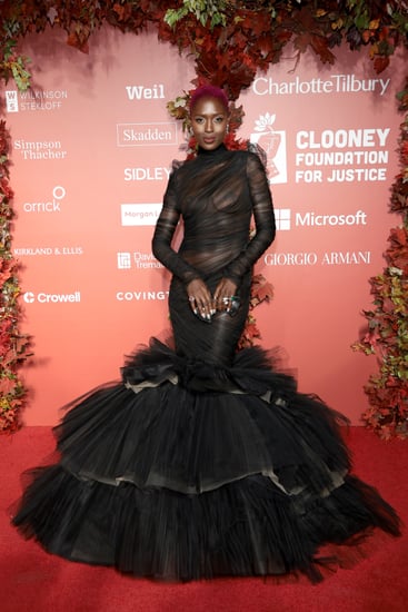 Jodie Turner-Smith Looks Breathtaking in a Sheer Tulle Gown