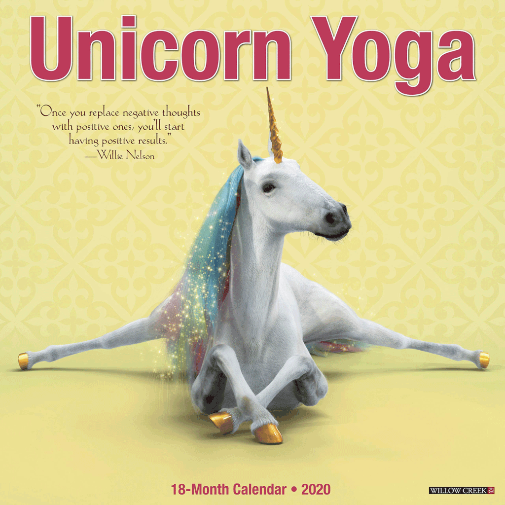 Unicorn Yoga Calendar