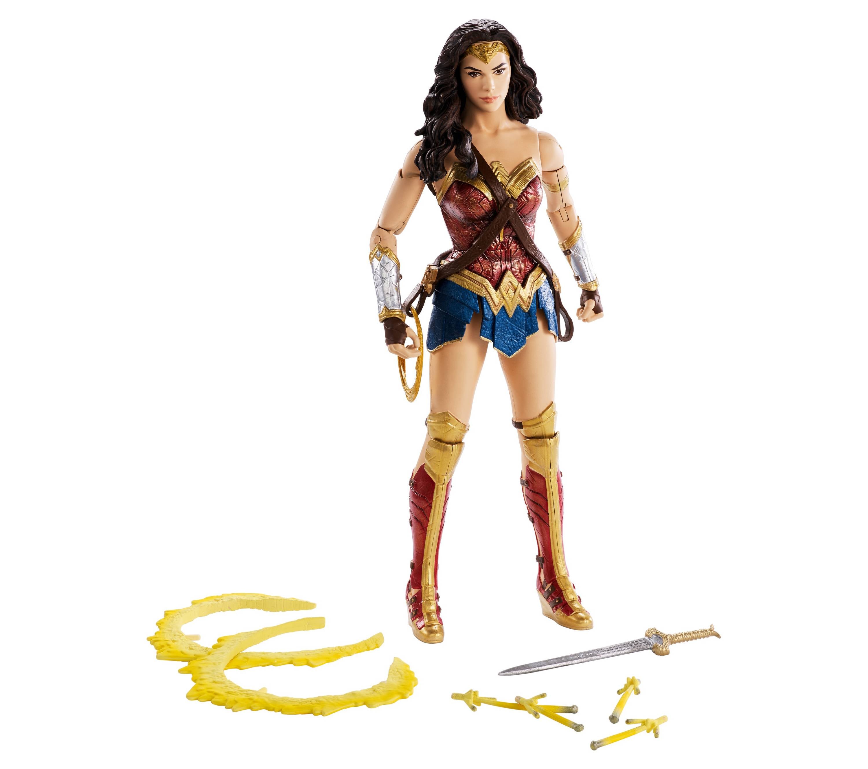 DC Comics 12-Inch Wonder Woman Action Figure, Kids Toys for Boys and Girls