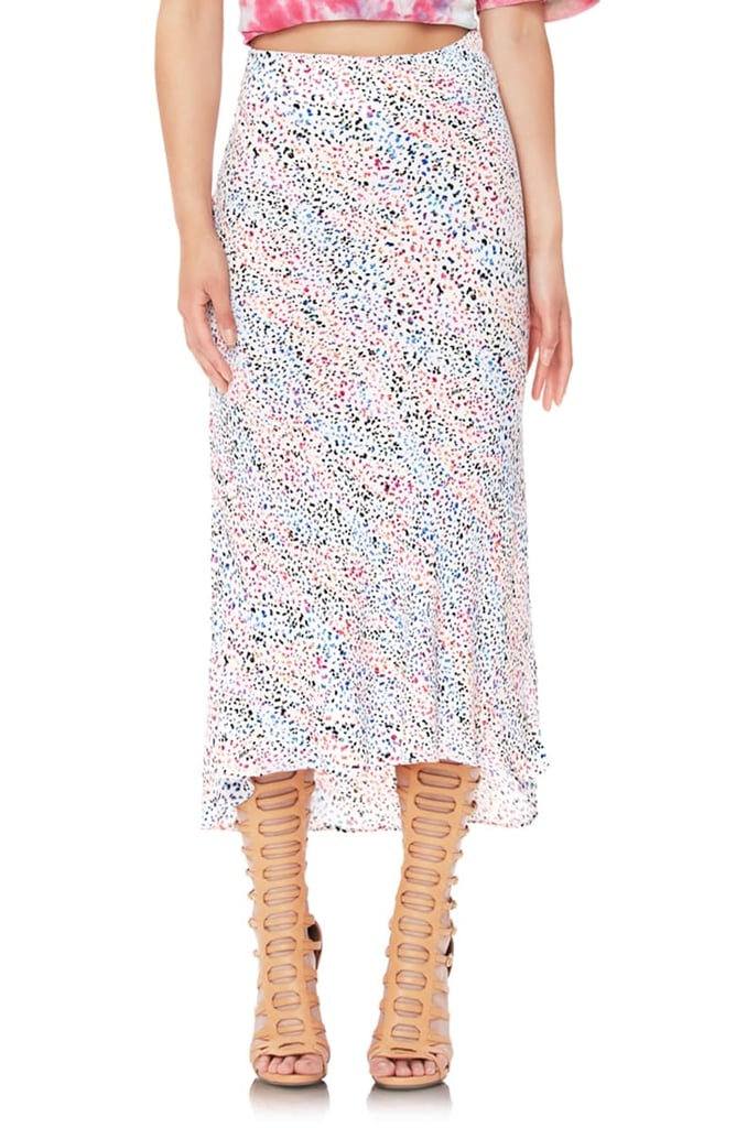 AFRM Brynne Print Midi Skirt