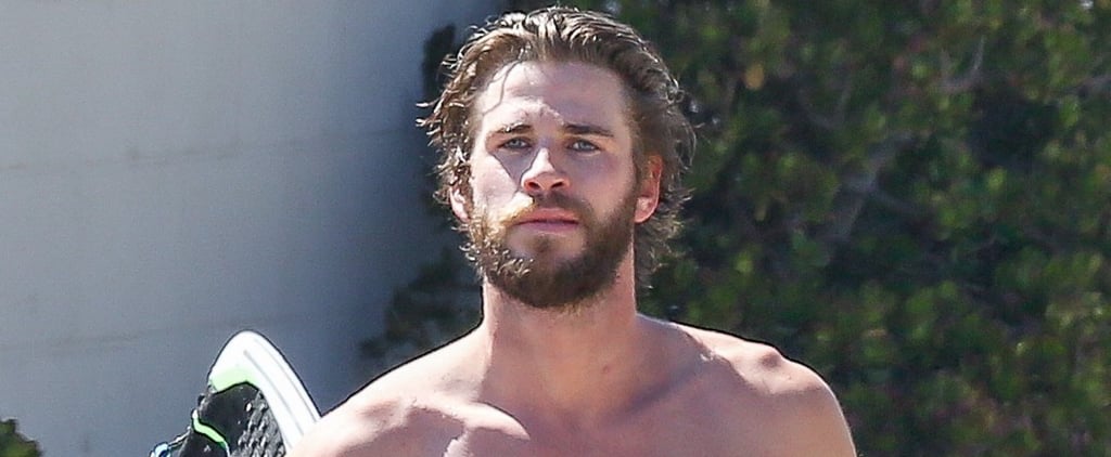 Shirtless Liam Hemsworth Pictures