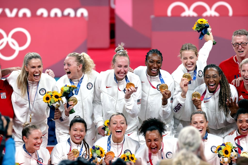 The US Women's Volleyball Team Wins Their First Olympic Gold POPSUGAR