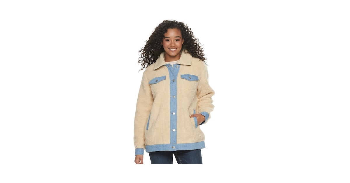 Madden nyc sherpa jacket clearance