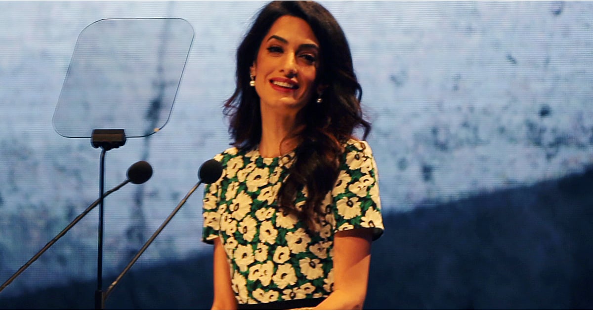 Amal Clooney Just Wore the 1 Dress Style You Need This Spring