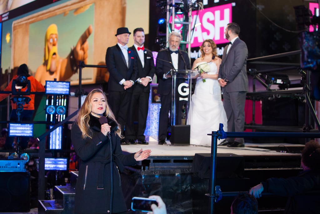 Same-Sex Wedding in Times Square on New Year's Eve