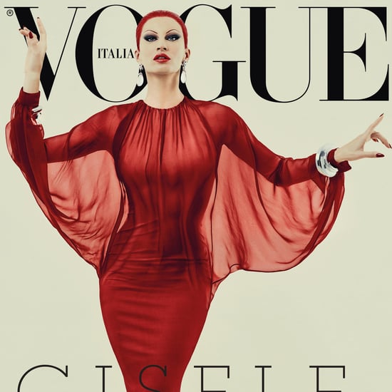 吉赛尔Bündchen首次为Vogue意大利红头发