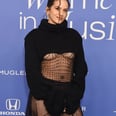 Rosalía's Sheer Turtleneck Dress Is Business on Top, Party on the Bottom