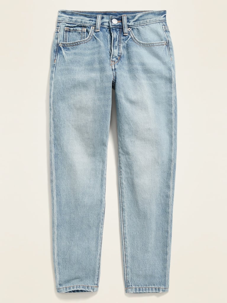 POPSUGAR x Old Navy High-Waisted O.G. Straight Light-Wash Jeans For ...