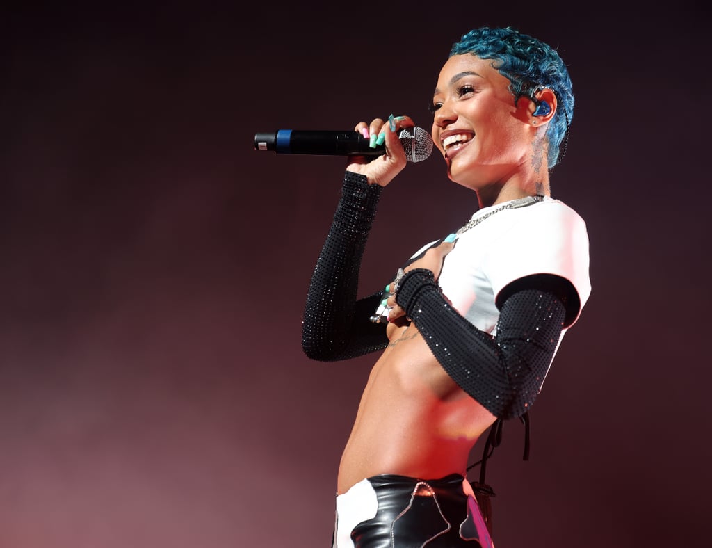 Coi Leray's Blue Dopamine Hair Color