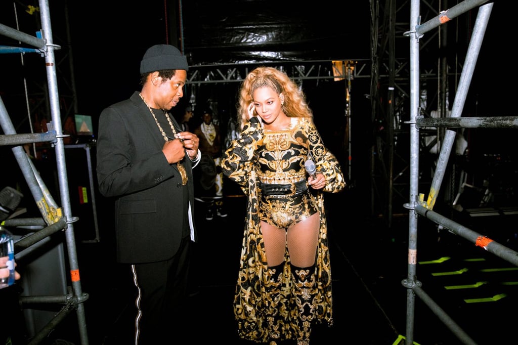 Beyoncé and JAY-Z at Concert After Man Runs on Stage Video