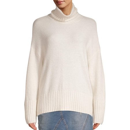 Scoop Slouchy Turtleneck Sweater