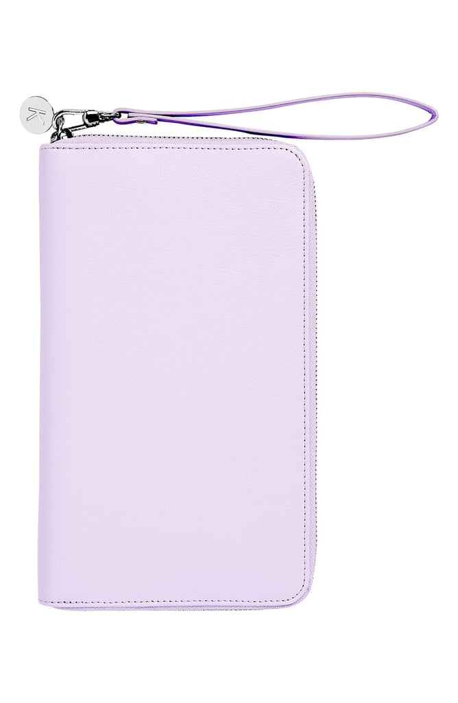 Kikki.K Leather Zip-Around Travel Wallet