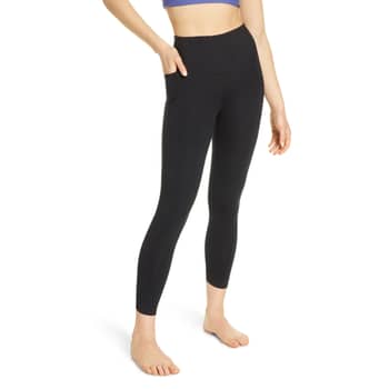 ZELLA Live In High Waist Ankle Leggings In Blue Twilight Wave