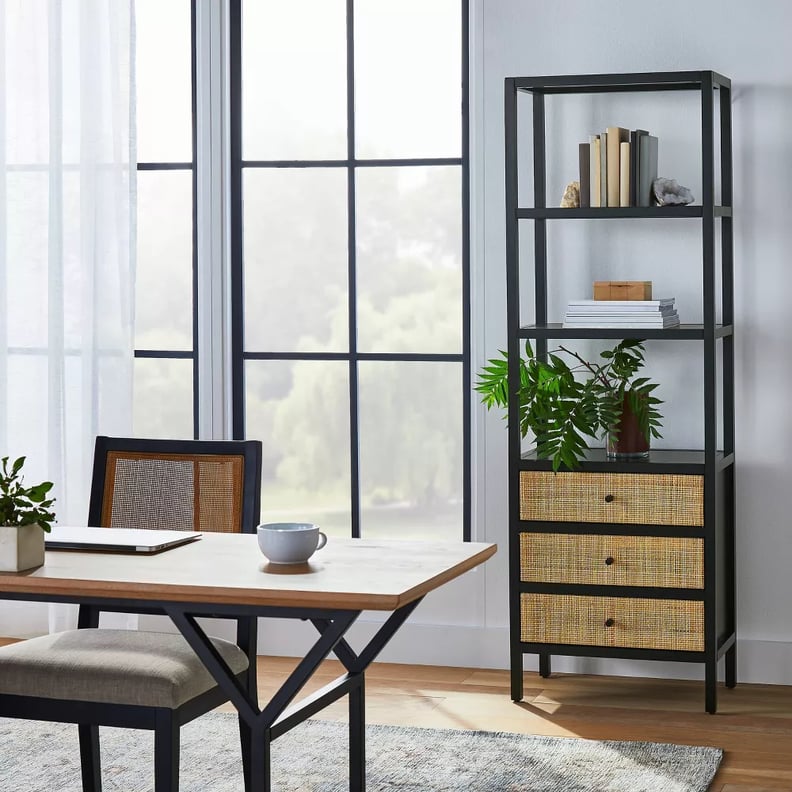 A Multipurpose Storage Unit: Threshold designed with Studio McGee 72" Springville Bookshelf