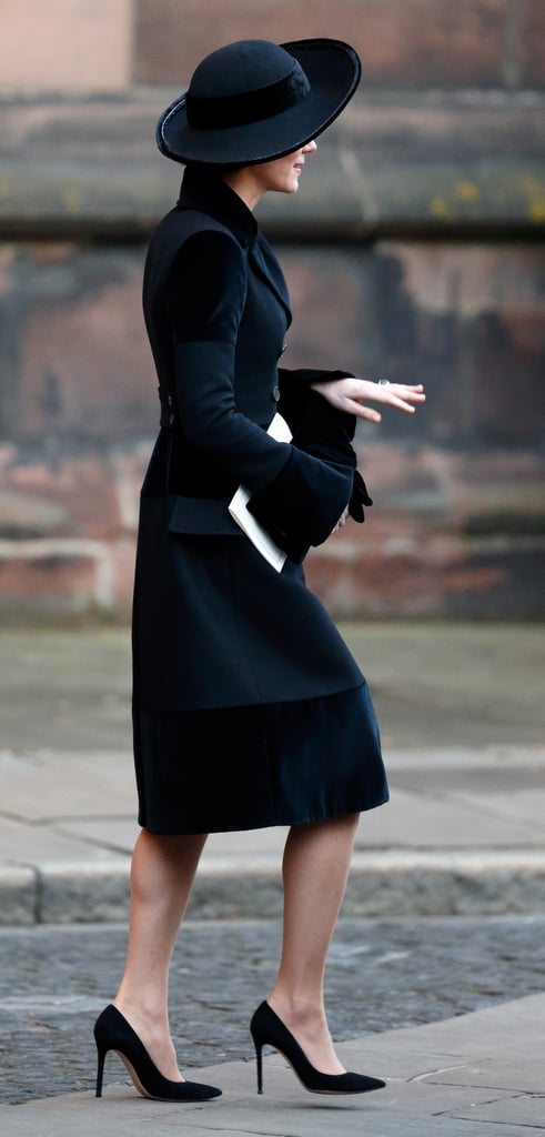 Kate Middleton Alexander McQueen Coat Memorial Service 2016 | POPSUGAR Fashion Photo 6