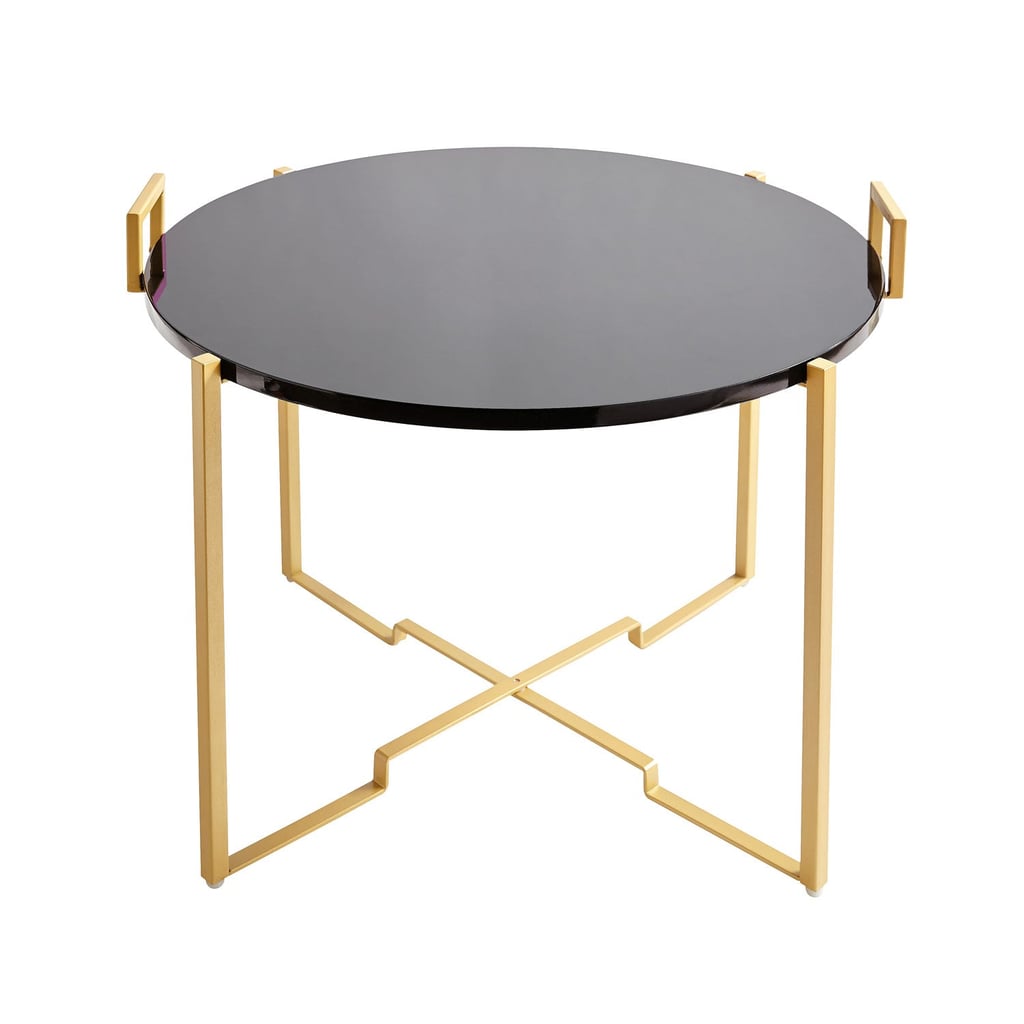 Gold Handled Coffee Table