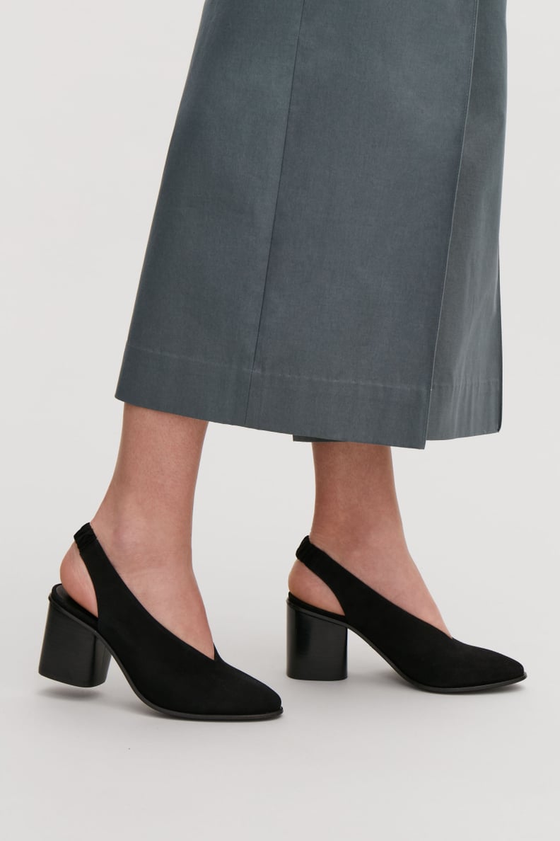 Our Pick: COS Suede Slingback Heels